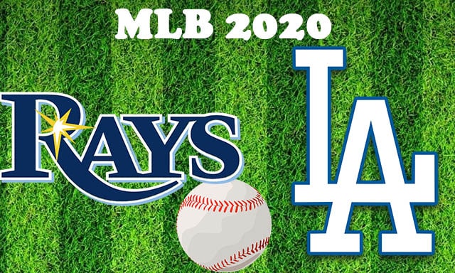 Tampa Bay Rays vs Los Angeles Dodgers Game 1 2020 MLB Full Game Replay World Series