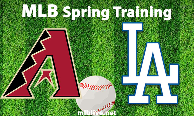 Arizona Diamondbacks vs Los Angeles Dodgers Full Game Replay Mar 2, 2023 MLB Spring Training