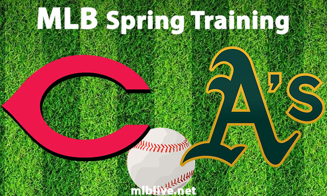 Cincinnati Reds vs Oakland Athletics Full Game Replay Mar 4, 2023 MLB Spring Training