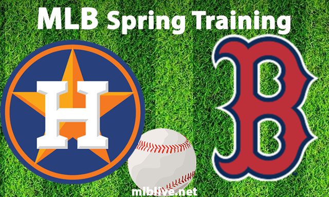 Houston Astros vs Boston Red Sox Full Game Replay Mar 4, 2023 MLB Spring Training