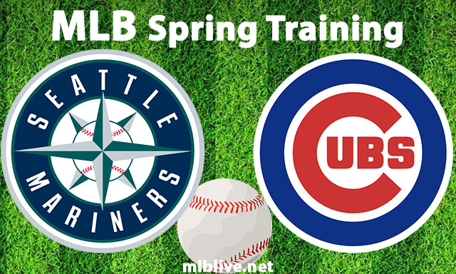 Seattle Mariners vs Chicago Cubs Full Game Replay Mar 1, 2023 MLB Spring Training