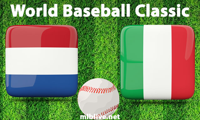 Netherlands vs Italy Full Game Replay Mar 12, 2023 World Baseball Classic