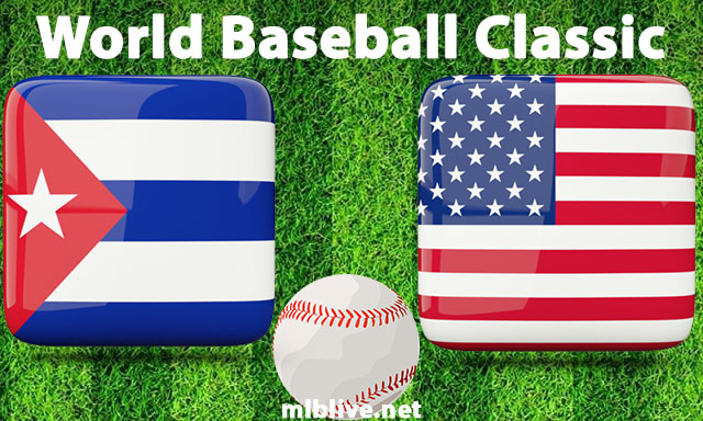 Cuba vs USA Full Game Replay Mar 19, 2023 World Baseball Classic Semifinal
