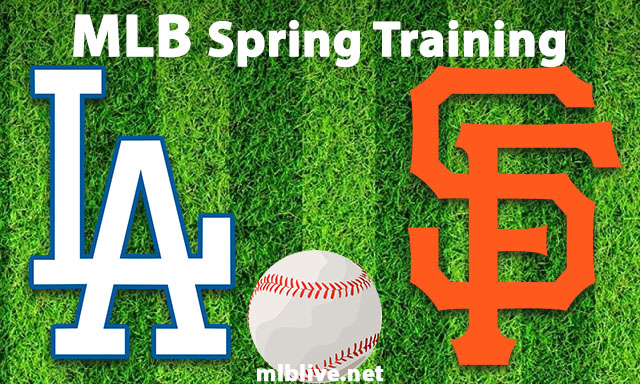 Los Angeles Dodgers vs San Francisco Giants Full Game Replay Mar 11, 2023 MLB Spring Training