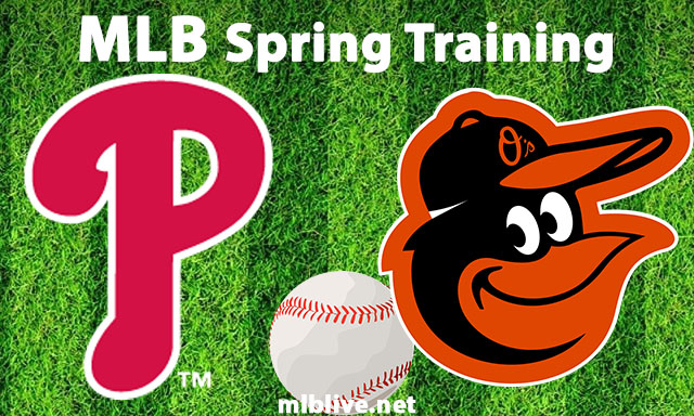 Philadelphia Phillies vs Baltimore Orioles Full Game Replay Mar 6, 2023 MLB Spring Training