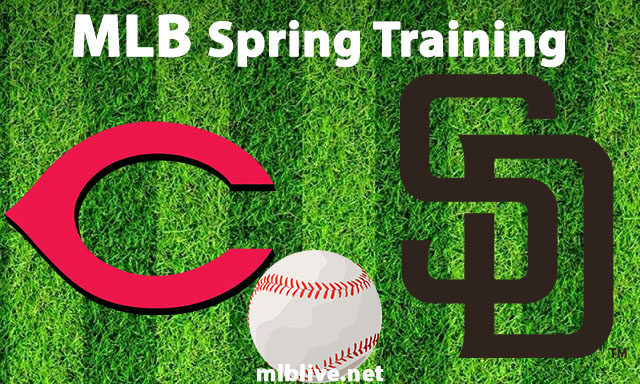 Cincinnati Reds vs San Diego Padres Full Game Replay Mar 8, 2023 MLB Spring Training
