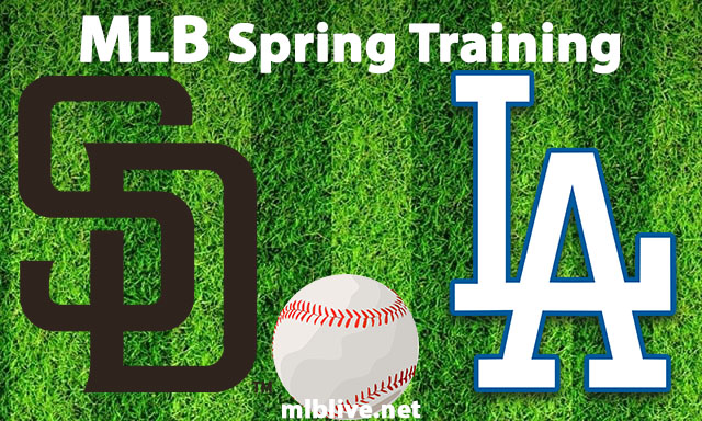San Diego Padres vs Los Angeles Dodgers Full Game Replay Mar 6, 2023 MLB Spring Training