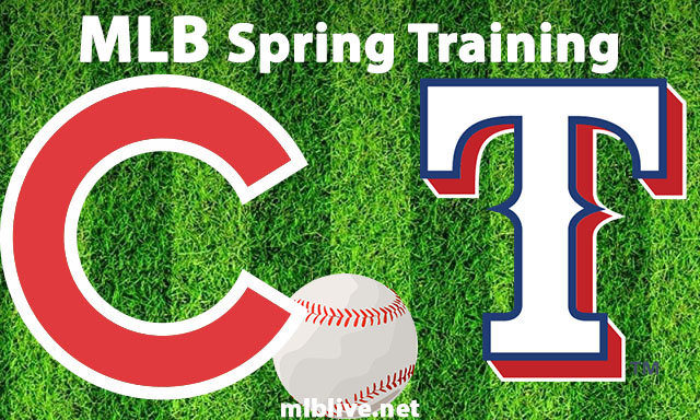 Chicago Cubs vs Texas Rangers Full Game Replay Mar 7, 2023 MLB Spring Training