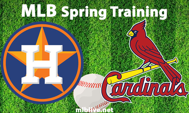 Houston Astros vs St. Louis Cardinals Full Game Replay Mar 6, 2023 MLB Spring Training