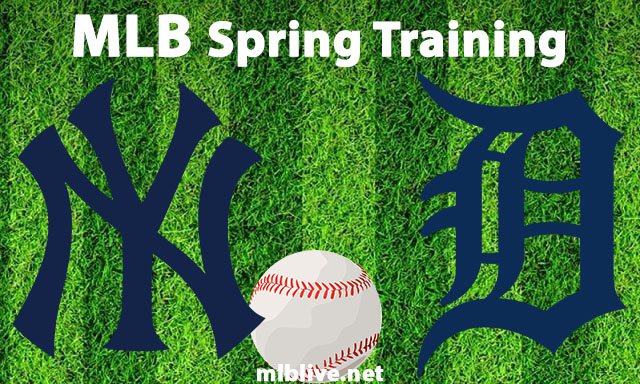 New York Yankees vs Detroit Tigers Full Game Replay Mar 10, 2023 MLB Spring Training