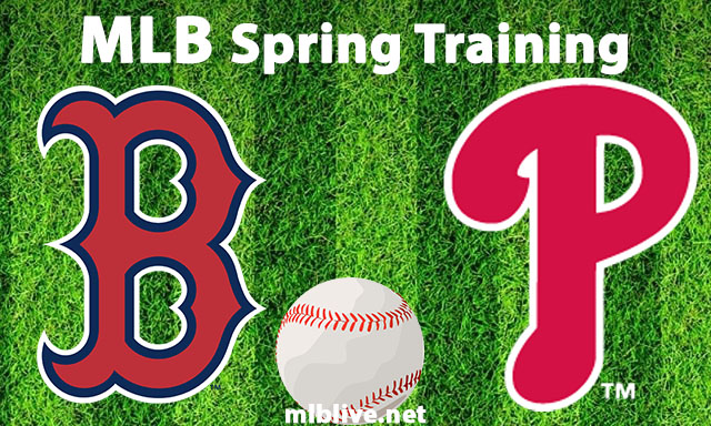 Boston Red Sox vs Philadelphia Phillies Full Game Replay Mar 19, 2023 MLB Spring Training