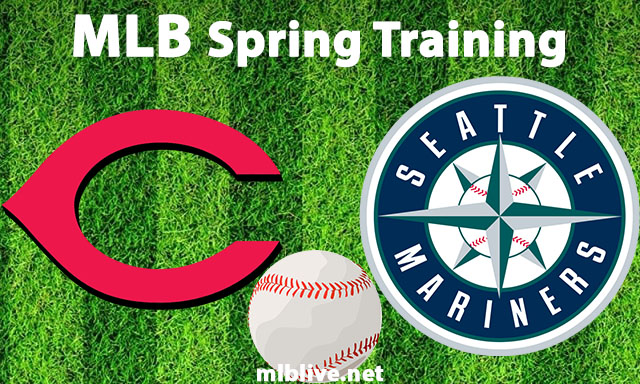 Cincinnati Reds vs Seattle Mariners Full Game Replay Mar 10, 2023 MLB Spring Training