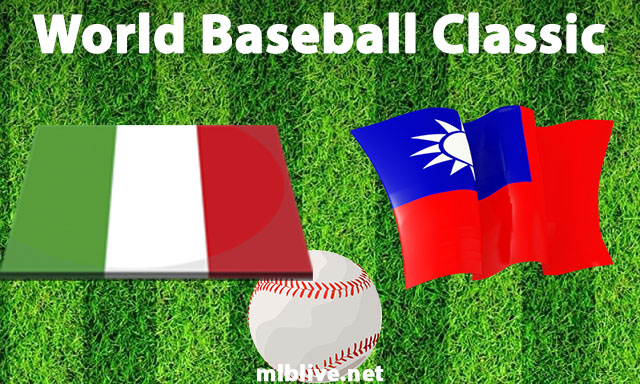 Italy vs Chinese Taipei Full Game Replay Mar 10, 2023 World Baseball Classic
