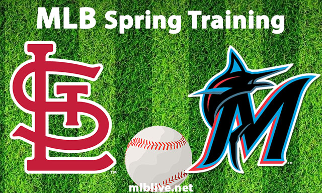St. Louis Cardinals vs Miami Marlins Full Game Replay Mar 17, 2023 MLB Spring Training