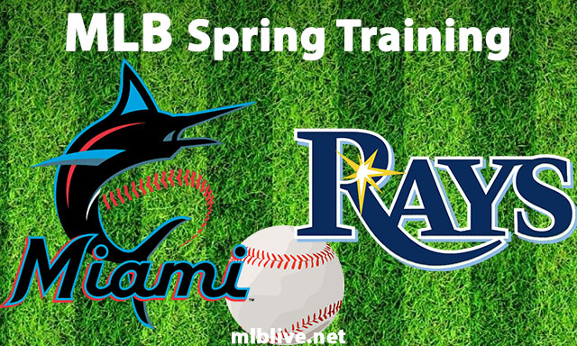 Miami Marlins vs Tampa Bay Rays Full Game Replay Mar 6, 2023 MLB Spring Training