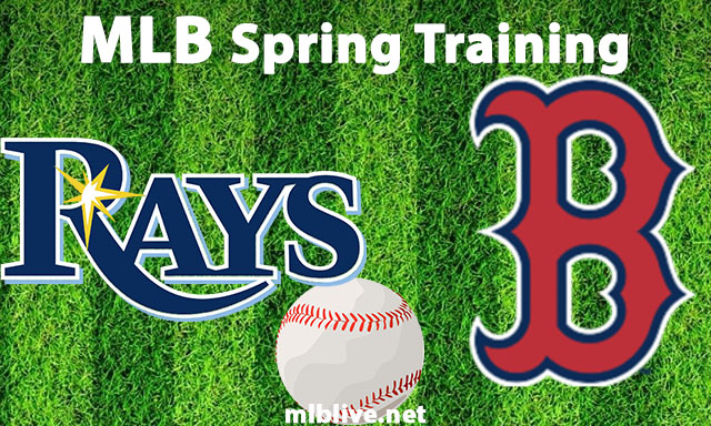 Tampa Bay Rays vs Boston Red Sox Full Game Replay Mar 15, 2023 MLB Spring Training