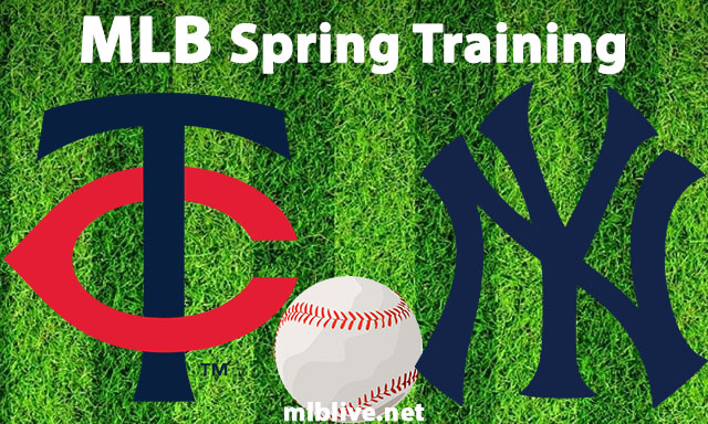 Minnesota Twins vs New York Yankees Full Game Replay Mar 24, 2023 MLB Spring Training