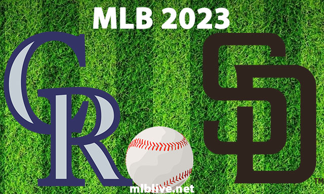 Colorado Rockies vs San Diego Padres Full Game Replay Mar 30, 2023 MLB Season