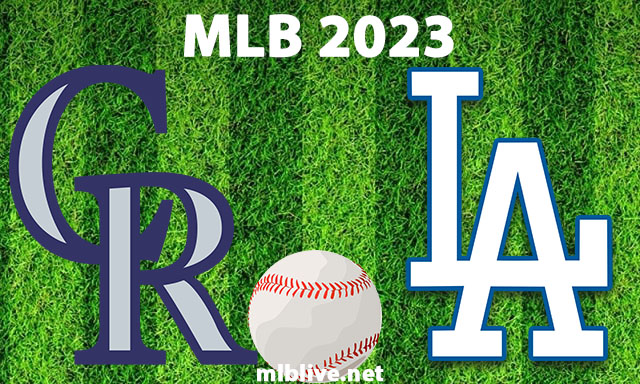Colorado Rockies vs Los Angeles Dodgers Full Game Replay Apr 4, 2023 MLB Season