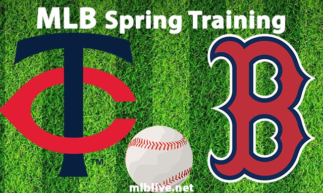 Minnesota Twins vs Boston Red Sox Full Game Replay Mar 26, 2023 MLB Spring Training
