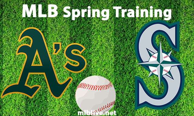 Oakland Athletics vs Seattle Mariners Full Game Replay Mar 24, 2023 MLB Spring Training