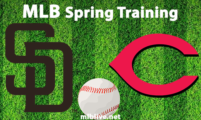 San Diego Padres vs Cincinnati Reds Full Game Replay Mar 22, 2023 MLB Spring Training