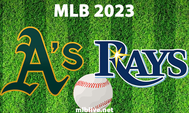 Oakland Athletics vs Tampa Bay Rays Full Game Replay Apr 7, 2023 MLB Season