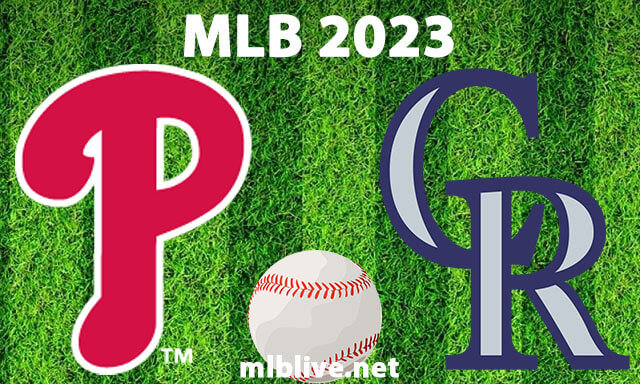 Philadelphia Phillies vs Colorado Rockies Full Game Replay May 12, 2023 MLB