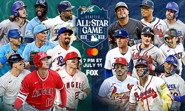 MLB LIVE🔴 NL All-Stars vs AL All-Stars - 11th July 2023