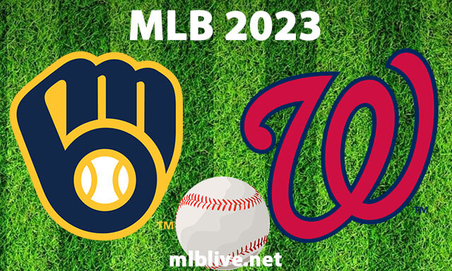 Milwaukee Brewers vs Washington Nationals Full Game Replay August 1, 2023 MLB