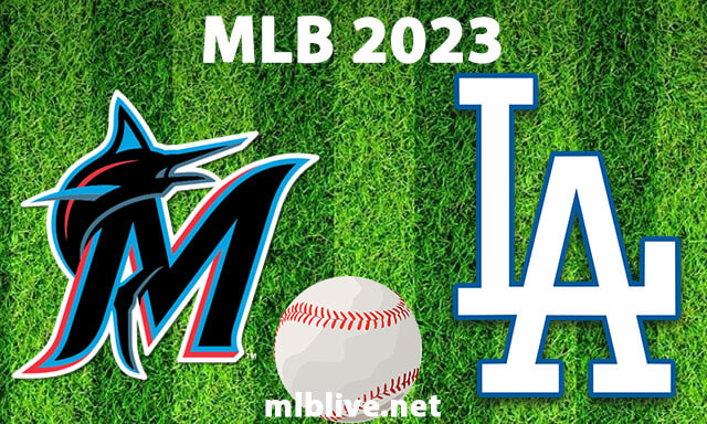 Miami Marlins vs Los Angeles Dodgers Game 1 Full Game Replay August 19, 2023 MLB