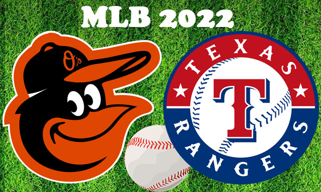 Baltimore Orioles vs Texas Rangers August 1, 2022 MLB Full Game Replay