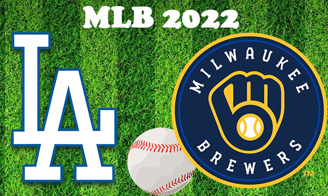 Los Angeles Dodgers vs Milwaukee Brewers August 15, 2022 MLB Full Game Replay