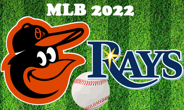 Baltimore Orioles vs Tampa Bay Rays August 12, 2022 MLB Full Game Replay
