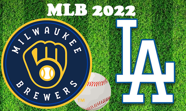 Milwaukee Brewers vs Los Angeles Dodgers August 22, 2022 MLB Full Game Replay