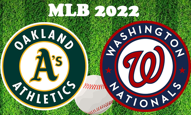 Oakland Athletics vs Washington Nationals August 31, 2022 MLB Full Game Replay
