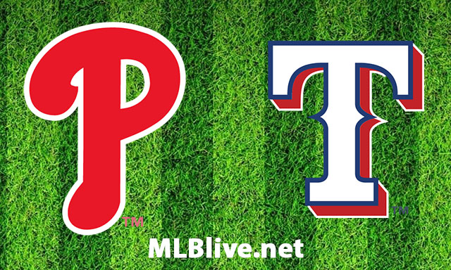 Philadelphia Phillies vs Texas Rangers Full Game Replay August 8, 2025 MLB